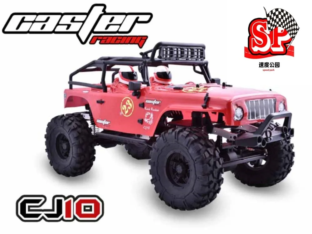 US $225.68 Caster 110 4wd Cj10 Rtr Crawler 24g Gt2b Remote Control Model Car OffRoad Rock Climbing Truck Rc