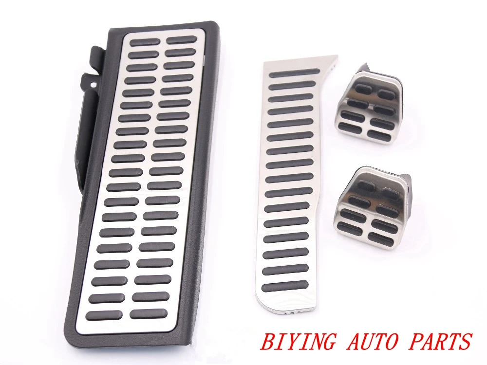 

For VW Golf 6 GTI MK6 Jetta MK5 Scirocco Octavia Stainless Steel Manual Transmission MT Pedal Pads Foot Rest