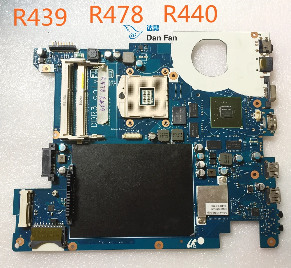 Оригинальная материнская плата для ноутбука SAMSUNG R439 R478 R440 системная 100%