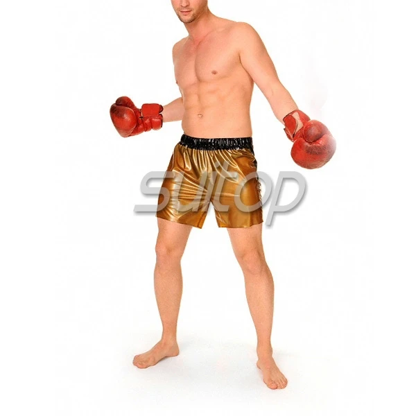 Латексные трусы боксеры из натурального каучука|latex shorts|boxer pantslatex boxer |