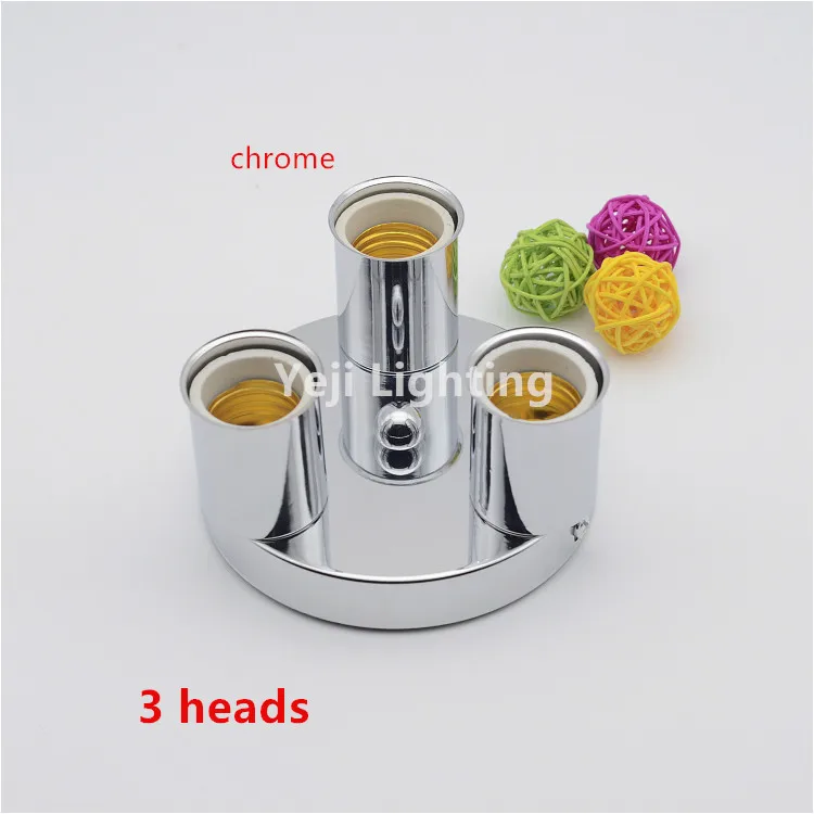 

Gold ceiling plate with Multiple lamp holder for Wall lamp bar cafe Clothing store Study chandelier Lighting Accessories diy