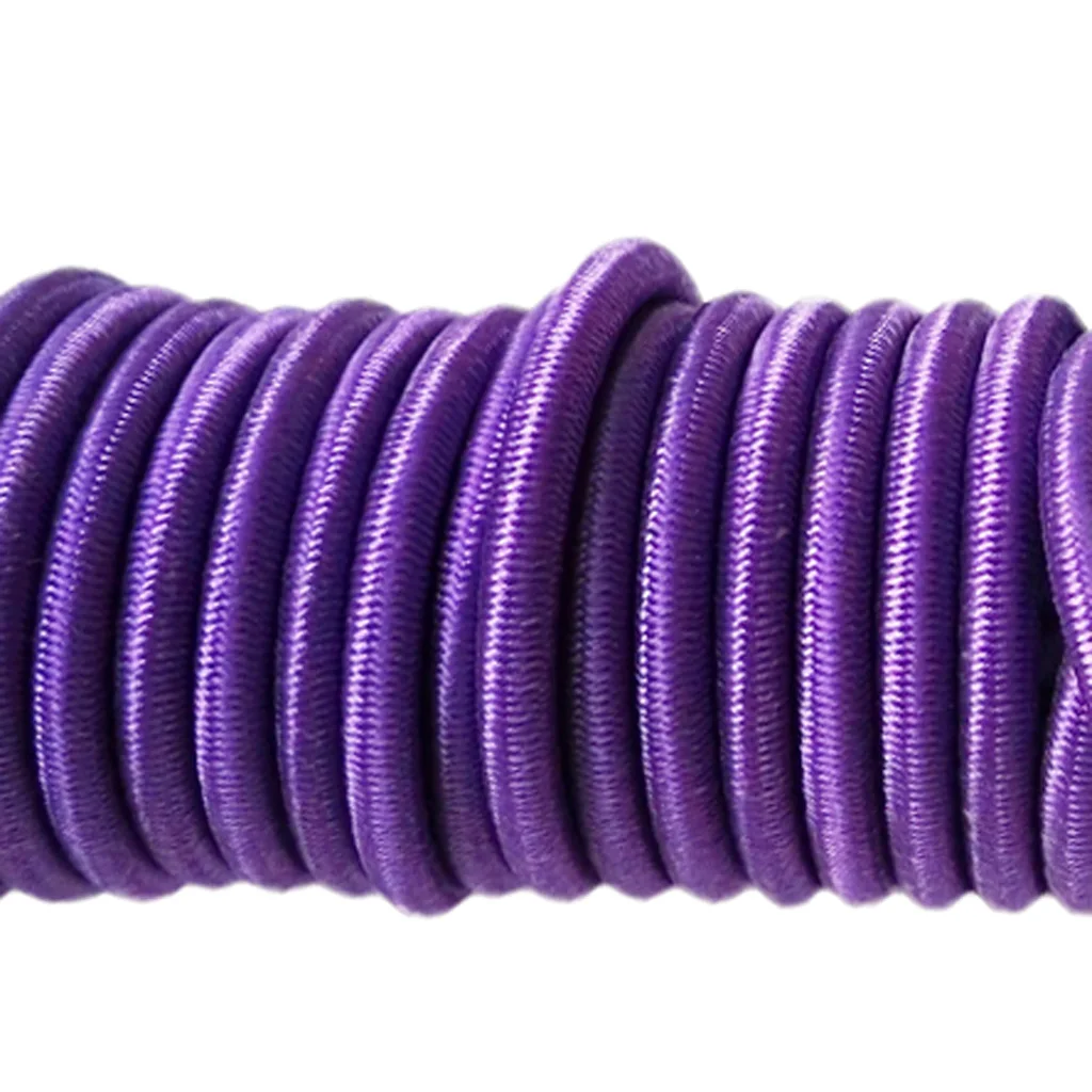Multicolor 4mm Bungee Cord Marine Grade Heavy Duty Shock Rope Tie Down Stretch 10 M Marine Boat Kayak Rope for Water Sports