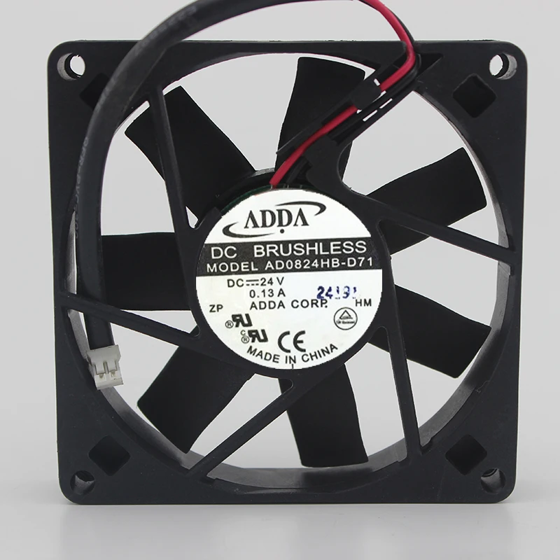 

Brand new original 8cm 8015 24V 0.13A double ball cooling fan AD0824HB-D71