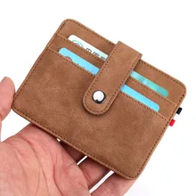 KANDRA Fashion Men Slim Leather Credit Card Holder Minimalist Card Case Sleeve Front Pocket ID Card Wallet High Quality KANDRA Fashion Men Slim Leather Credit Card Holder Minimalist Card Case Sleeve Front Pocket ID Card Wallet High Quality