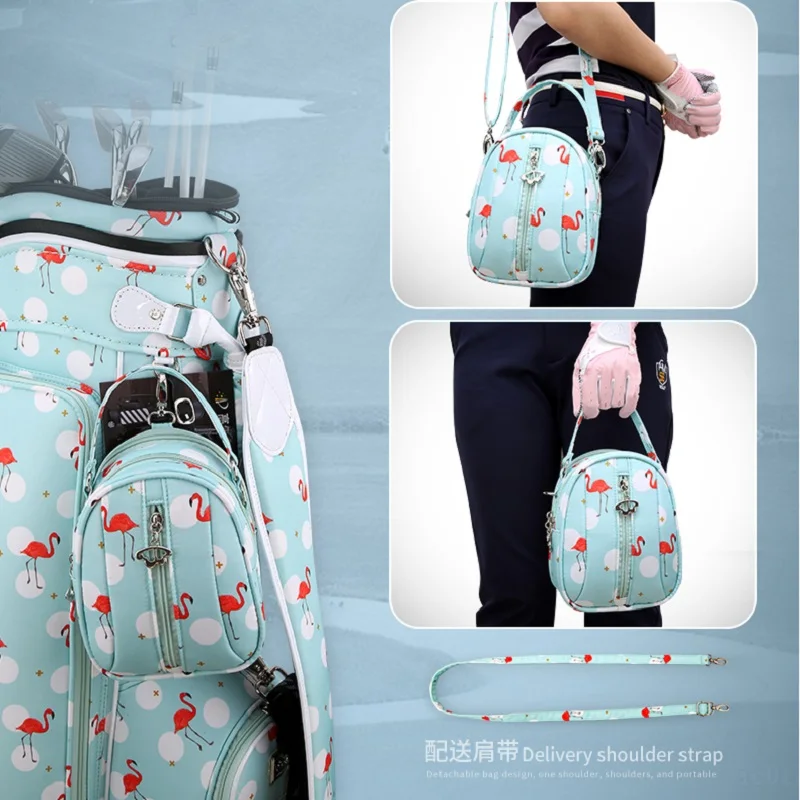 New PGM Golf Lady Messenger Bags Sports Handbag Portable Women Shoulder Bag Multi function Mini