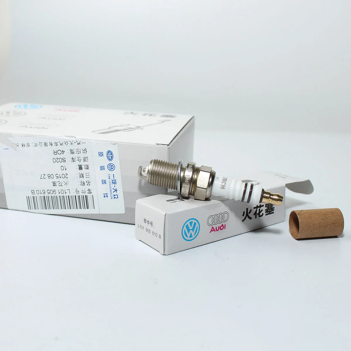 1 шт. OEM Свеча зажигания 101 905 610 B для VW Passat B6/B7 Jetta Golf MK5 Caddy Eos Touran 101905610B|plug|plug sparkplug t |