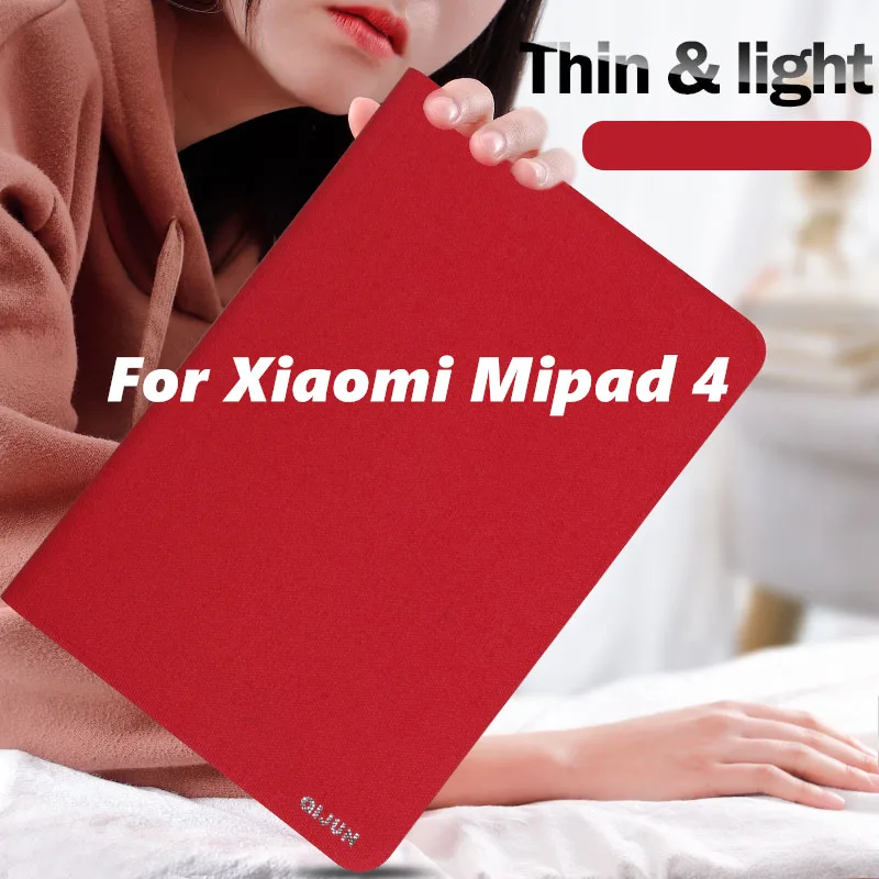 Чехол из искусственной кожи для Xiaomi Mi Pad 4 MiPad4 8 дюймов защитный смарт чехол
