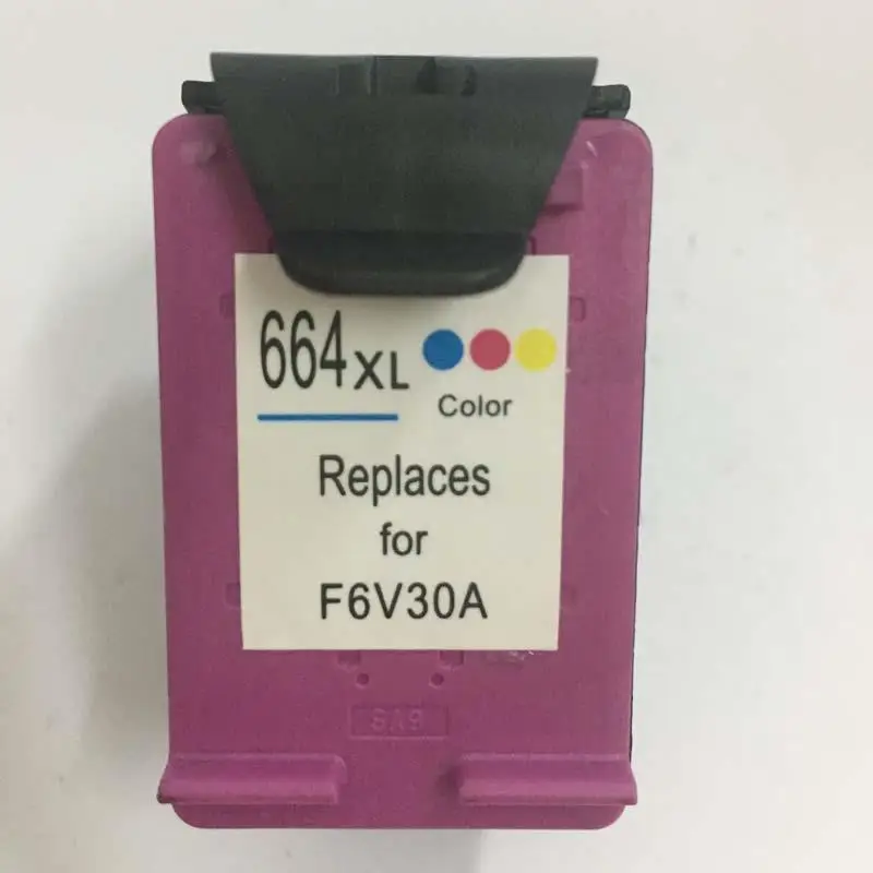 Совместимый чернильный картридж Vilaxh 664xl сменный для принтера hp 664 DeskJet 2135 3635 1115 1118