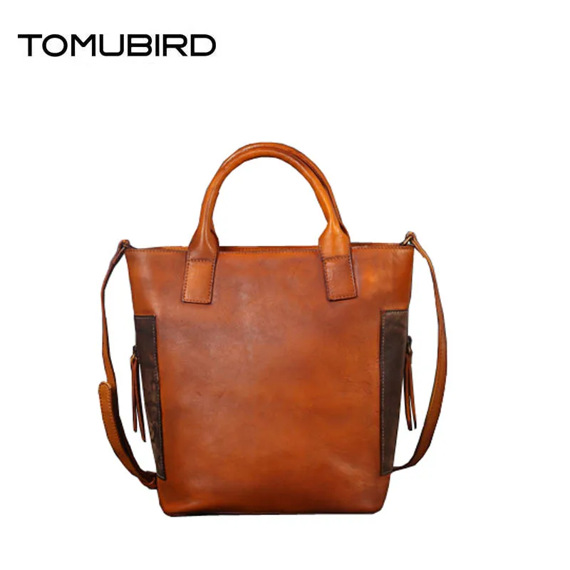

TOMUBIRD 2018 Cowhide women genuine leather bag cowhide Retro embossing schoudertas dames women genuine leather leather bags