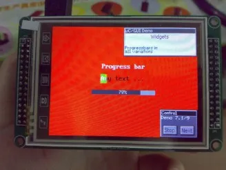 3.2 inch 320*240 LCD Display Module Multicolor Graphic with Touch Screen Stand-alone Controllers Support SD card DATAFLASH | Электроника