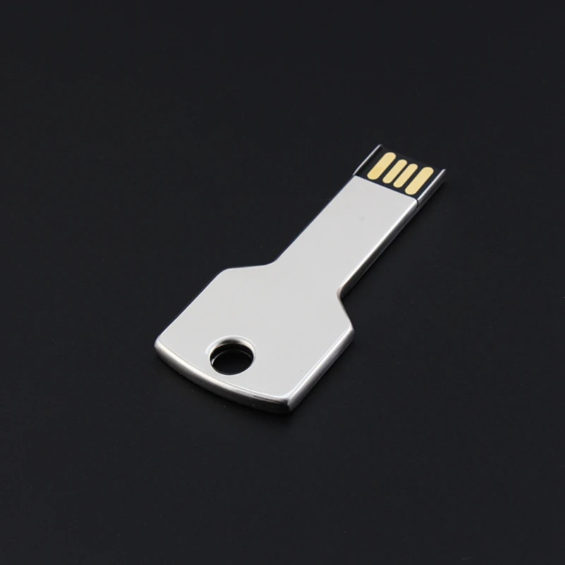 Брелок, флеш-накопитель, карта памяти,, Usb флеш-накопитель, 8 ГБ, 16 ГБ, 32 ГБ, 64 ГБ, 128 ГБ, флеш-накопитель, флешка, водонепроницаемый металлический серебристый u-диск