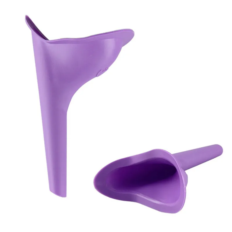 

Multi Tools Silicone Female Traval Outdoor Urination Device Womans Soft Silicone up stand Urine Funnel For Camping