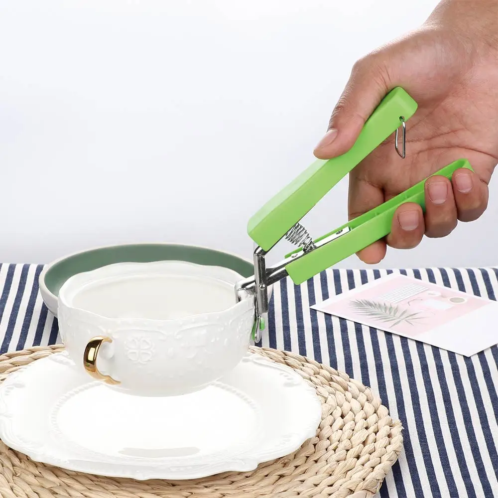 

2Pcs/Set Hot Bowl Holder Dish Clamp Pot Pan Gripper Clip Creative Kitchen Tools Multi-purpose Stainless Steel Anti-scalding Dish