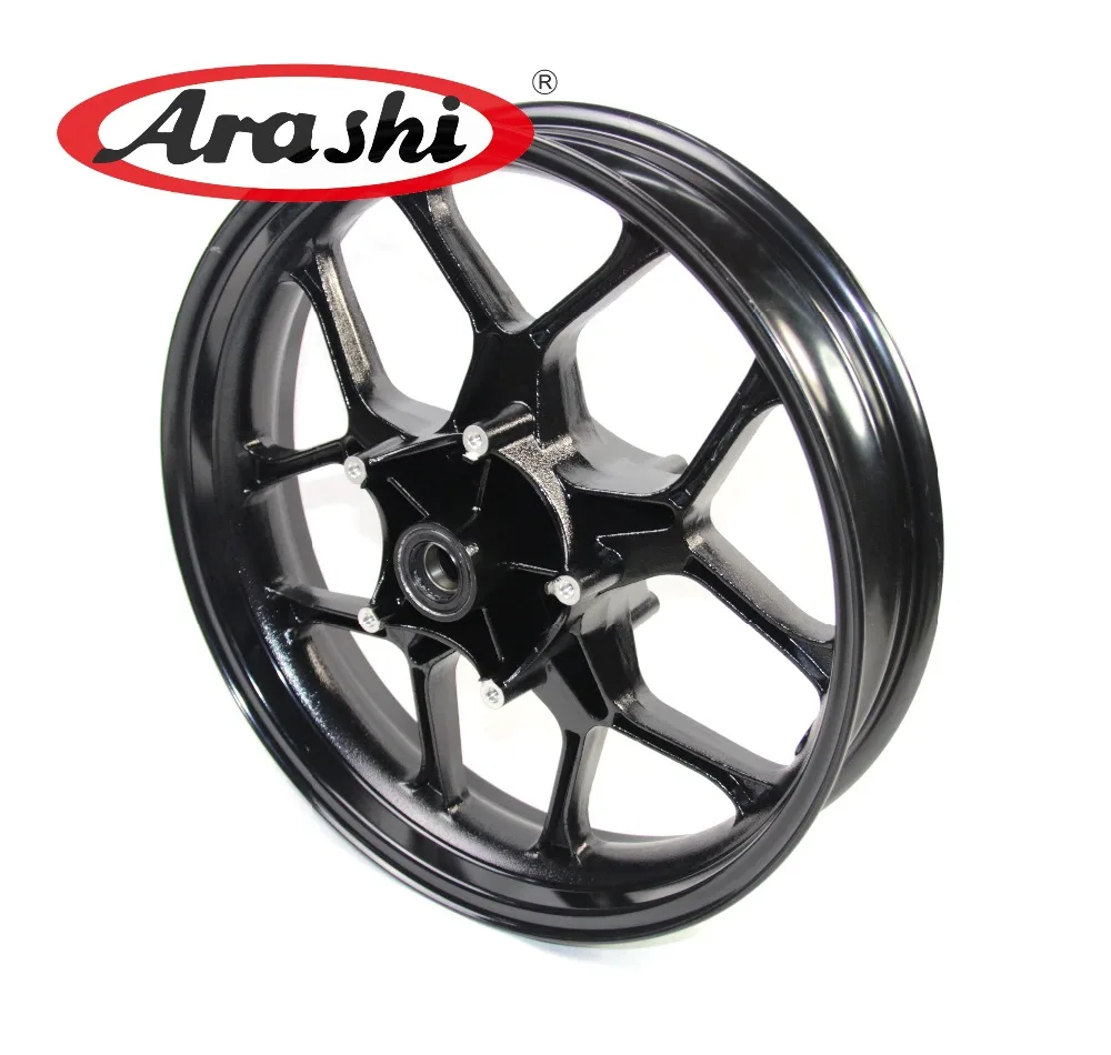 Передний обод колеса Arashi YZF R1 2015 2017 для YAMAHA 2016 глянцевый черный 15 16 17 колесный
