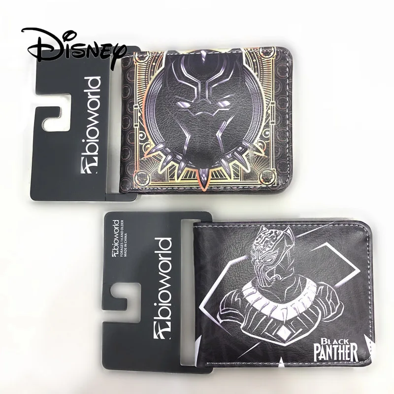 Disney Marvel Черная пантера T'Challa складной кошелек плюшевые кошельки фильм периметр