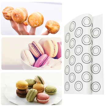 

40x30Cm Silicone Baking Mat Bakeware Macaron Circles Pastry Oven Pasta Tool Non-Stick Baking pastry tools Cake Pad