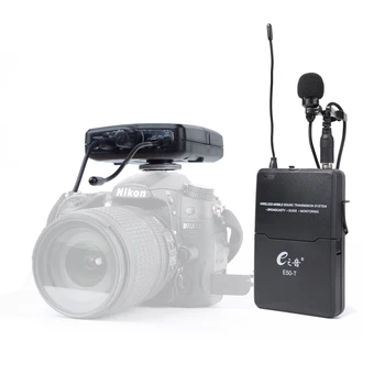 

E50 mobile phone outdoor live broadcast device chattering fishing microphone SLR wireless interview recording microphone