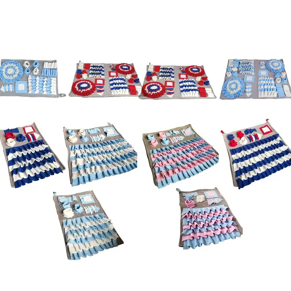 Pet Dog Sniffing Pad Training Blanket Bite Puzzle Consumption Energy Cats And Dogs Smelling Mats Relieve Stress