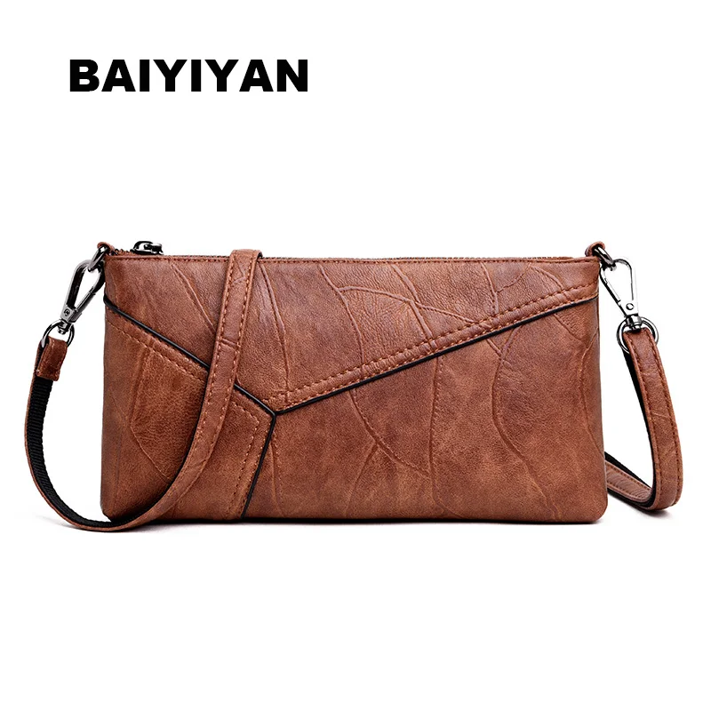 

Fashion Women Patchwork Shoulder Bags PU Leather Handbags Small Flap Crossbody Bags for Women Messenger Bags Purse