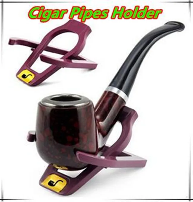 New Fashion Portable Durable Foldable Stand Meerschaum Smoking Pipe