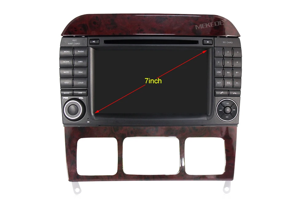 Cheap Free shipping 2DIN Android 8.1 Car dvd player radio For Mercedes Benz S-Class W220 W215 S280 S320 S350 S400 GPS Navi RDS BT WIFI 4
