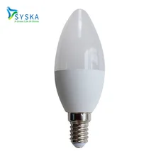 5pcs led Candle Bulb E14 LED Lamp Led Light 110V 220V 3W 5W 7W LED Chandelier White Warm Cold White For Home Decoration|201772