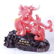 Большой нефрит удачи и отваги злой вращения смолы ремесла украшения, Оригинальные подарки дома