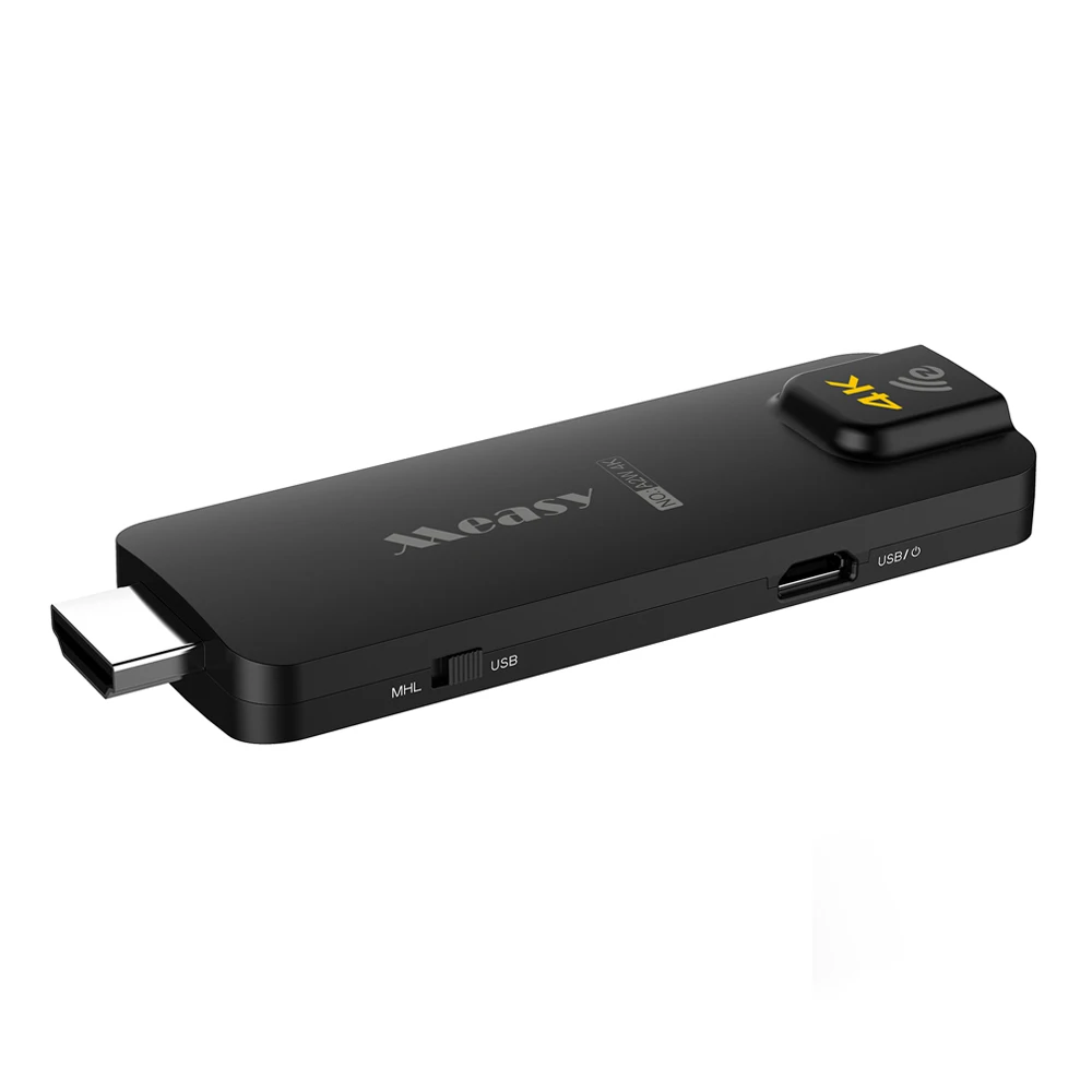 MEASY A2W 4K TV Dongle Dual Band 2.4GHz 5GHz WiFi Miracast Airplay DLNA TV Stick support 4K EZCast WiFi display dongle