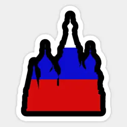 1 шт. Россия-собор (флаг) наклейка на чемодан для скейтборда холодильник переводная картинка наклейка для мотоциклов стайлинга автомобилей