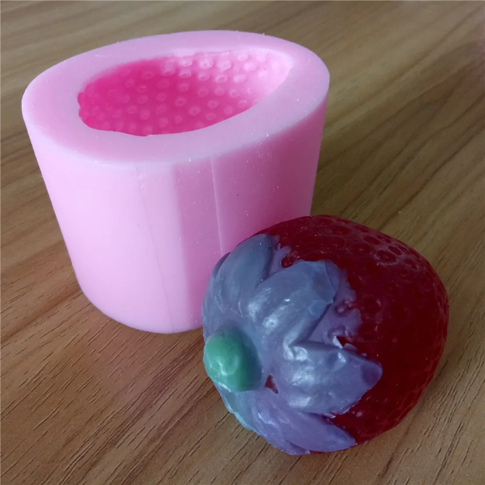 strawberry soap mold 1