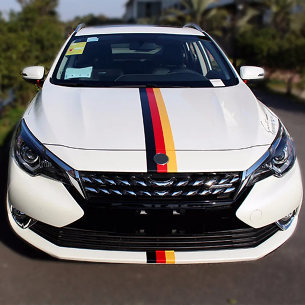 DUAL RACING STRIPES VINYL DECAL STICKER AUTO RALLY GRAPHICS