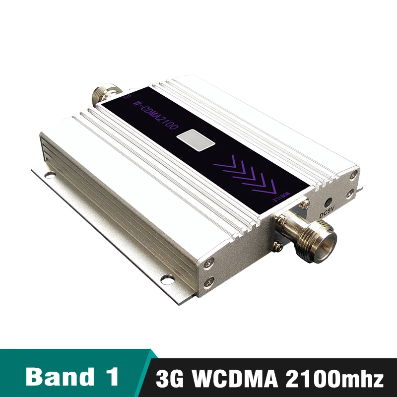  3G Signal Booster WCDMA 2100mhz  LTE Band 1 UMTS 2100 Cellphone Signal Repeater Amplifier Set with Panel Whip Antenna 10M Cable