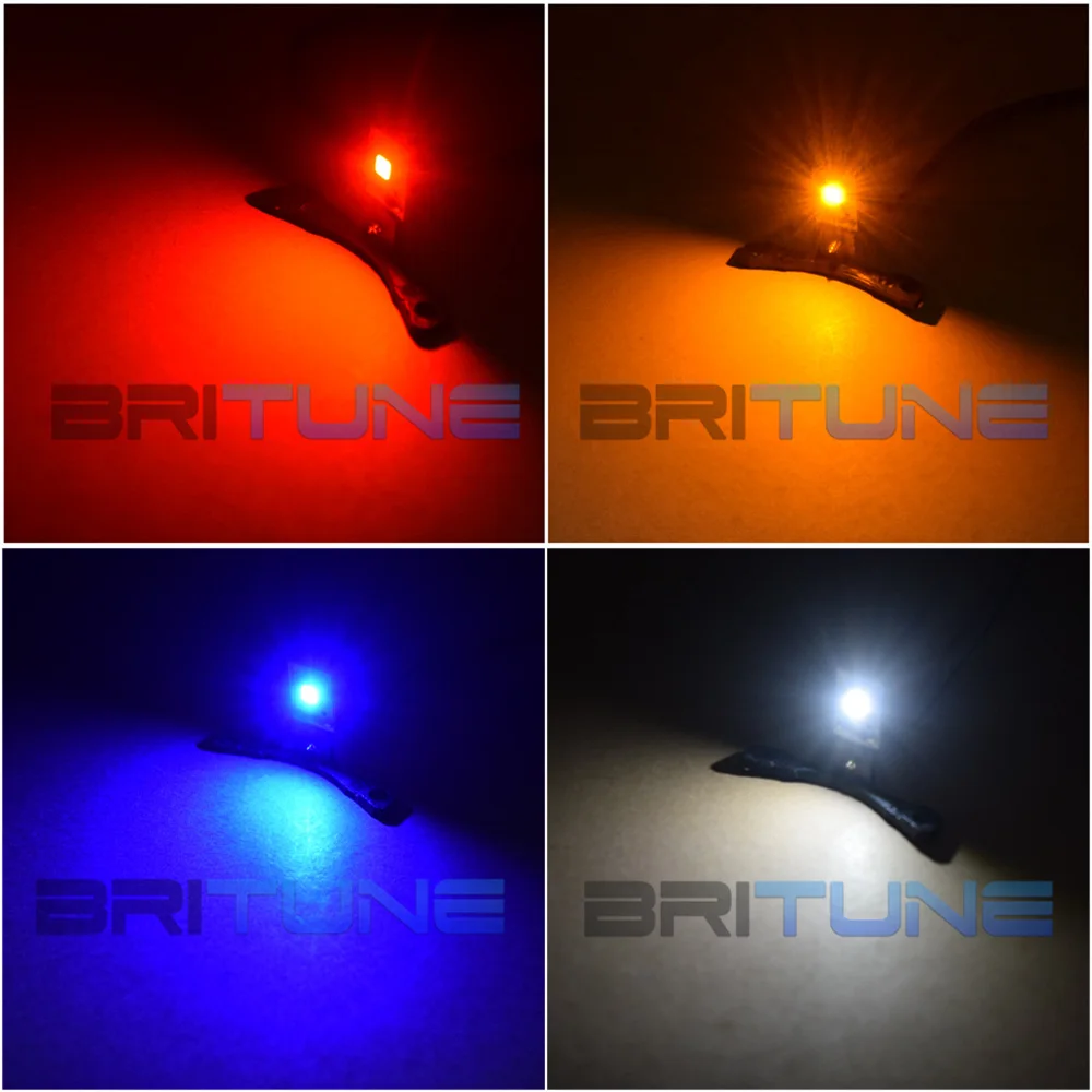 Britune автомобильный объектив LED Devil Eyes для 2 5 ''Mini WST 3 0'' Hella 3R/Koito Q5 проектор
