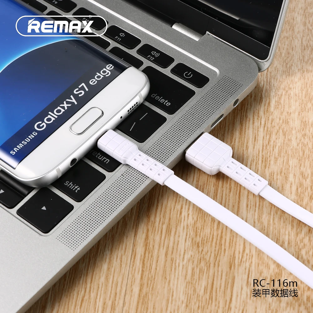 Remax USB кабель для передачи данных плоский металлический кабель для зарядки 2.4A прочный кабель для быстрой зарядки для xiaomi samsung для iPhone 6 6 S 7 8 iPhone x