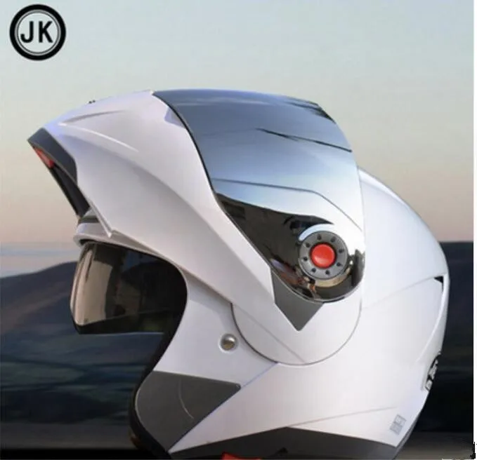 

2019 Electric motorcycle Helmet Open Helmet Double lenses full helmet helmet anti-fog head