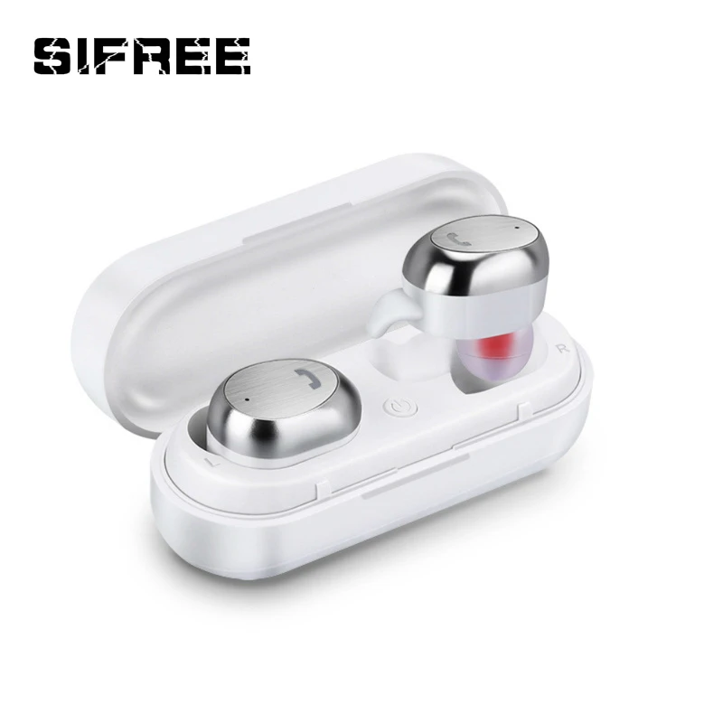 

Wireless Bluetooth Earphone TWS Wireless Earphones with Mic Handsfree Cordless Mini Bleutooth Earbuds Hearing Aid for Xiaomi