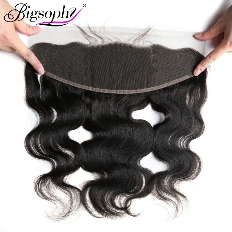 Bigsophy Body Wave Hair Mongolian Weave Hair Bundles 3Bundles Hair With 13*4 Lace Frontal Closure 100% Remy Human Hair Extension Bigsophy Body Wave Hair Mongolian Weave Hair Bundles 3Bundles Hair With 13*4 Lace Frontal Closure 100% Remy Human Hair Extension