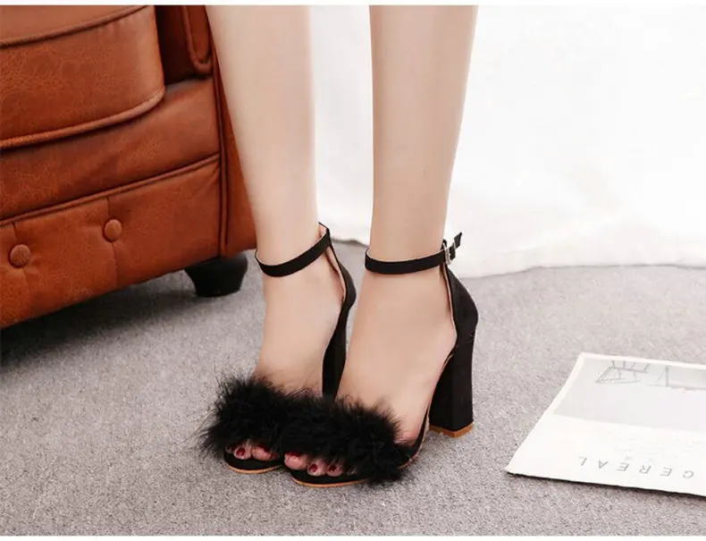 Women's Sandals' High Heels Shoes Super High Open High Heels Size 43 Sandals Women Plus Size Sandals Women Platform Wedding Shoe (2)
