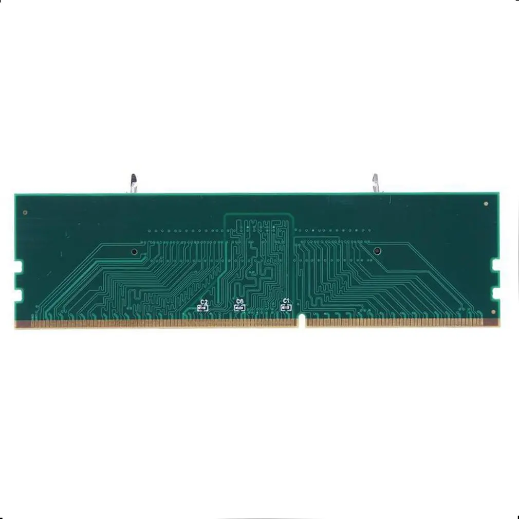 

DDR3 Notebook Memory to Desktop Memory Connector Adapter Card 240 to 204P SO-DIMM to DIMM Memory Adapter Computer Accessory