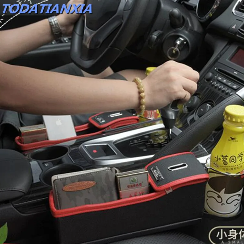 font b Car b font Seat font b Storage b font Bag Box Crevice font