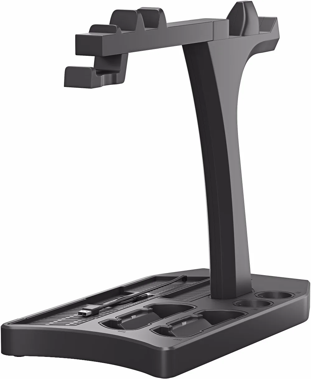  PS4 PSVR PS4 Slim Pro Charging Display Vertical Stand Showcase Charger for PS4 VR Playstation 4 Ver