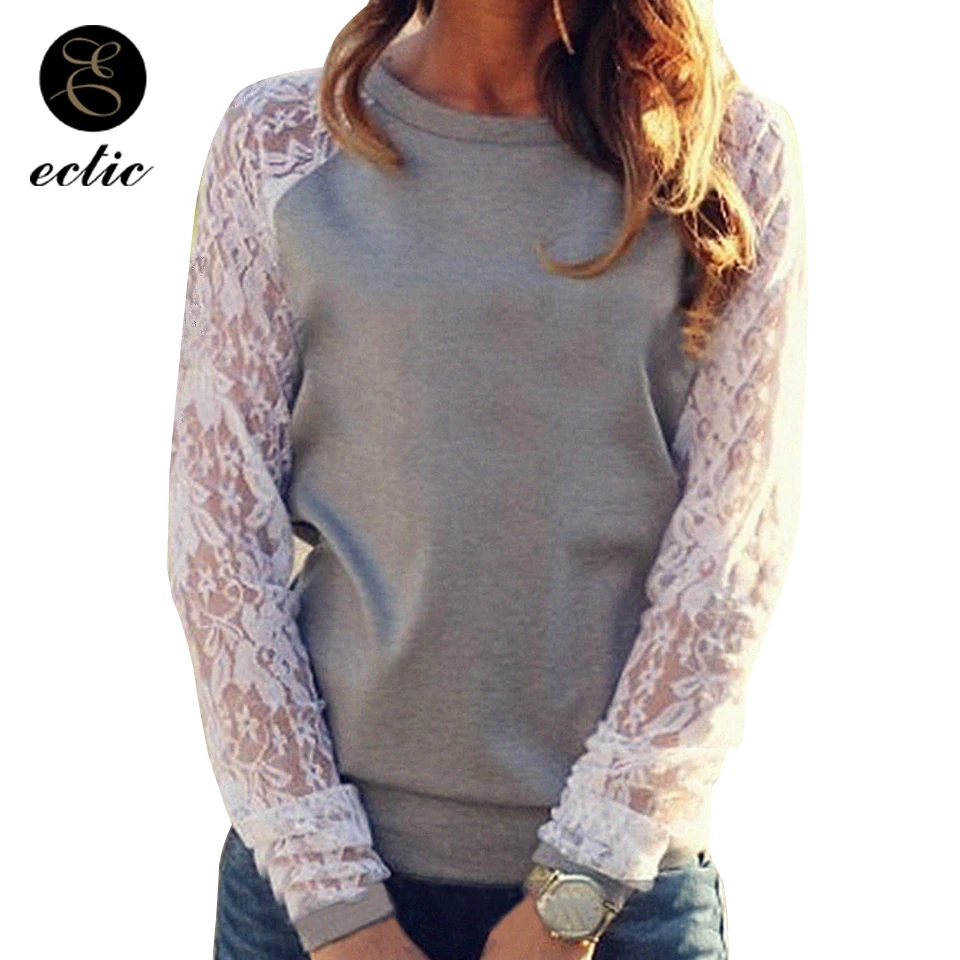 

Lace Sweatshirt Patchwork Clothes Plain Hoodies Women Streetwear Poleron Mujer 2019 Elegant Hoodies Harajuku Xxl Kawaii Clothes