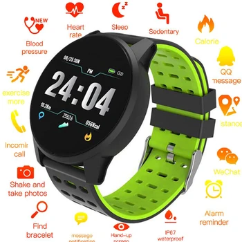 

1.3inch TFT Smart Watch B2 Fitness Tracker Heart Rate Blood Pressure Oxygen Monitor Round Dial Sport Waterproof Smart Wristband