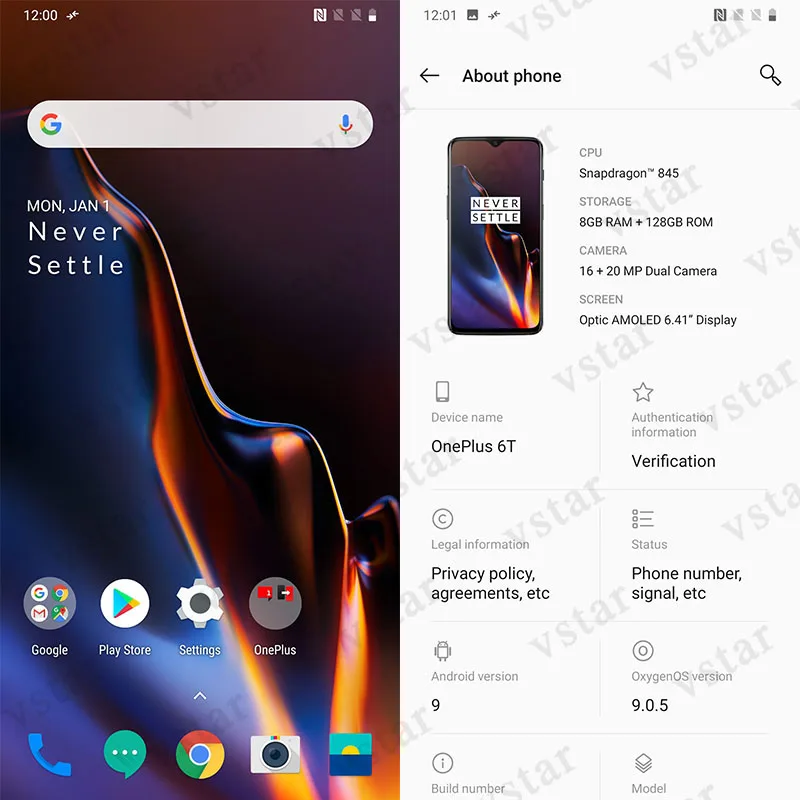 Оригинальный смартфон Oneplus 6T с глобальной прошивкой AMOLED дисплей 6 41 дюйма UD
