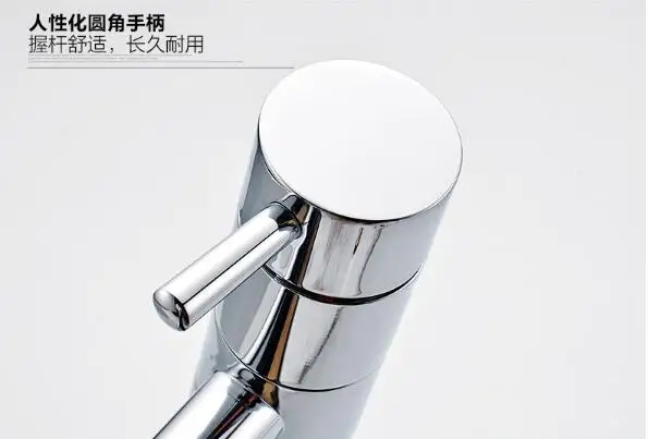 Вращающийся складывающийся таз кран латунный роскошный смеситель для ванной комнаты хромированный выдвижной кухонный кран повышенный водопроводный Высокий кран для раковины