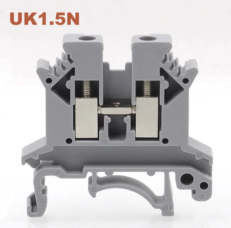20/50 шт. клеммные блоки для Din рейки|terminal block|din rail terminal blockscrew block |