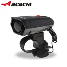 Acacia Black Loud Bike Ring 110 db Cycling Bicycle Horn Potencia Bicicleta Timbres Bicicleta Bike Ring Bells Electric Horn 1446