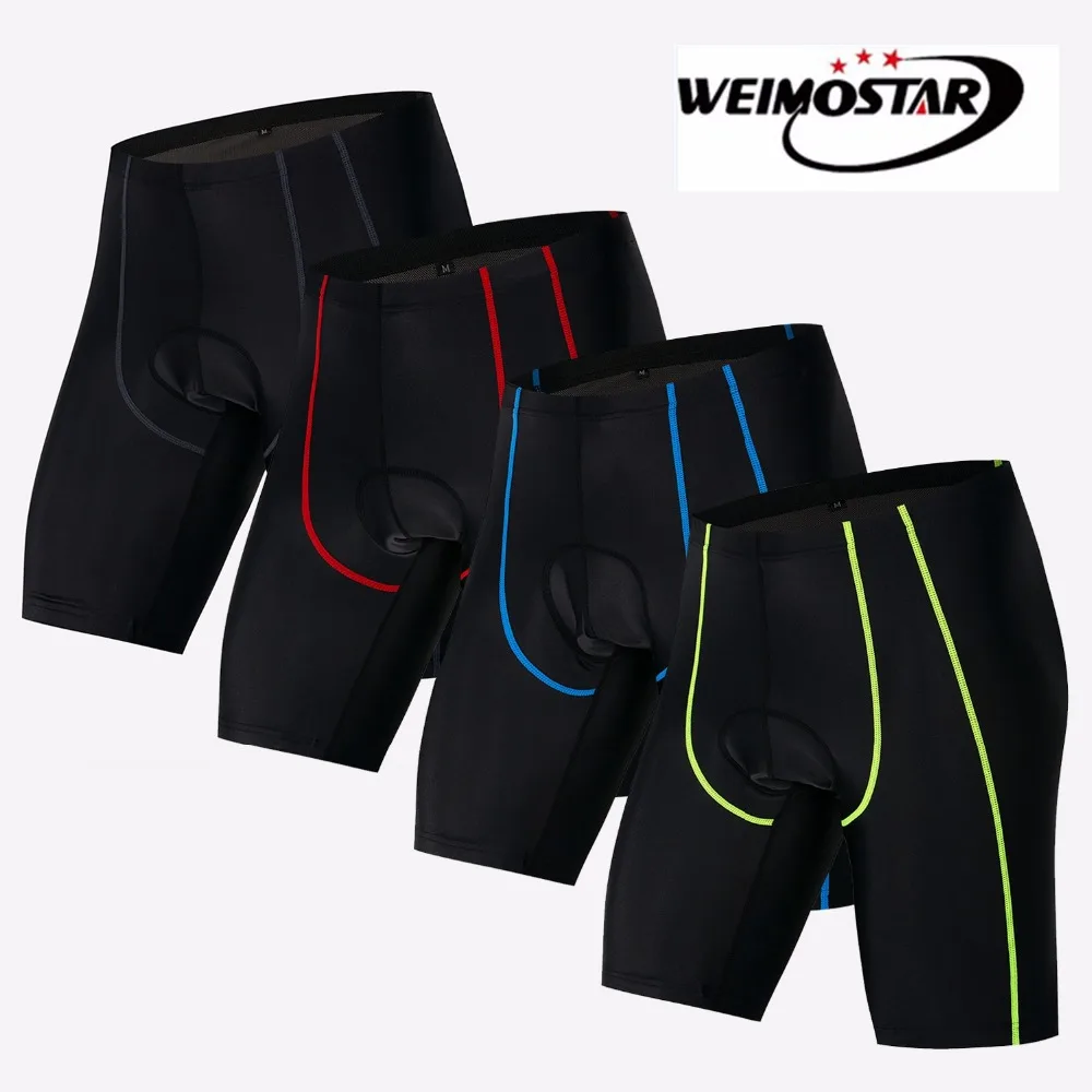 Weimo Gel Padded Cycling Shorts Spandex Racing Mtb Mountain Bike Shorts