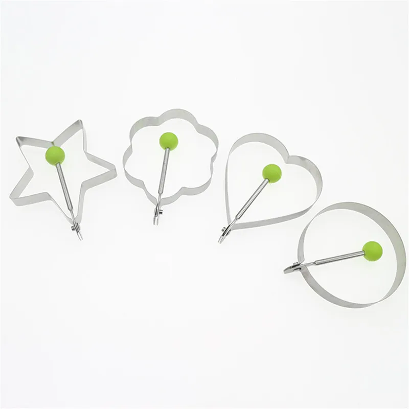 New Stainless steel form for frying eggs tools omelette mould device eggpancake ring egg shaped kitchen appliances  (2)_