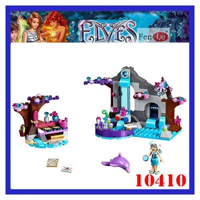 Bela Elves 10549 Dragon Sanctuary строительные блоки DIY Развивающие игрушки совместимы с 41178 друзьями - Цвет: 10410